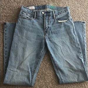 GAP Women's Straight Leg Jeans in Light Blue